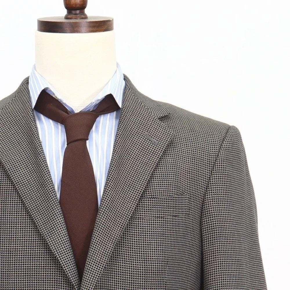 Hart Schaffner Marx 38R Beige HT 2-Button Sport Coat Blazer Jacket O059
